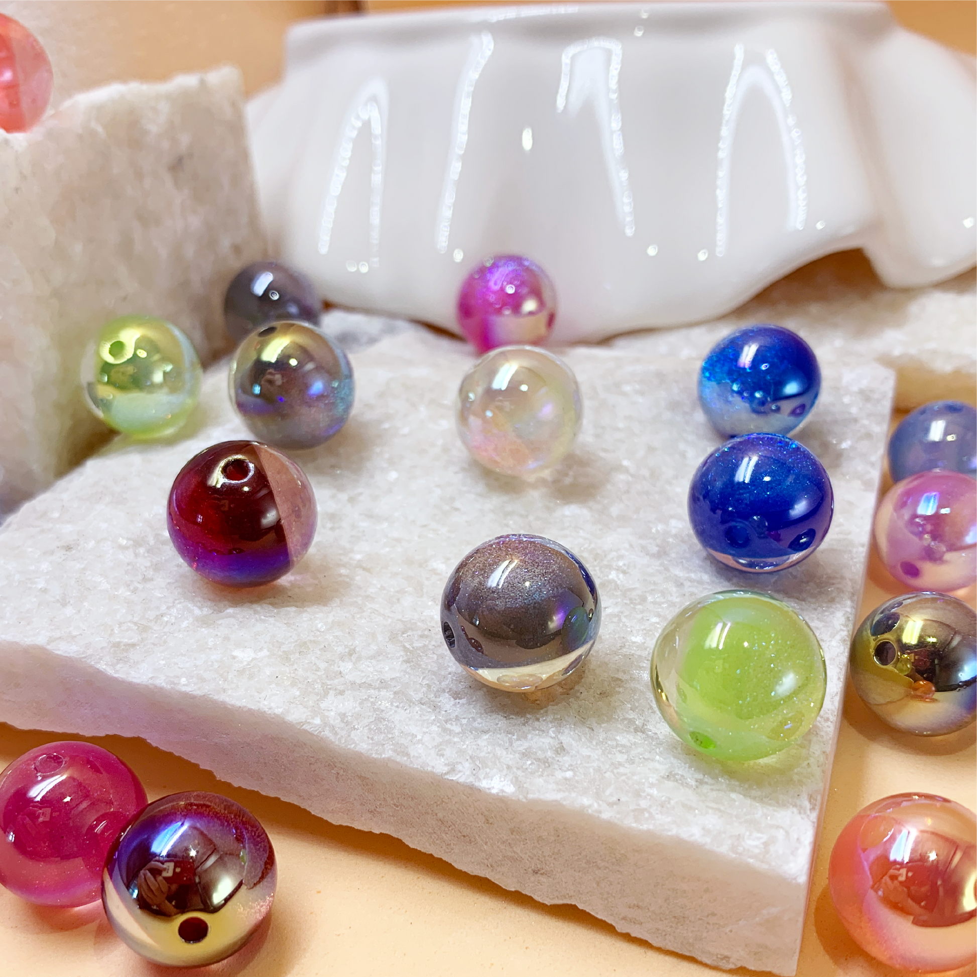 Acrylic Beads D