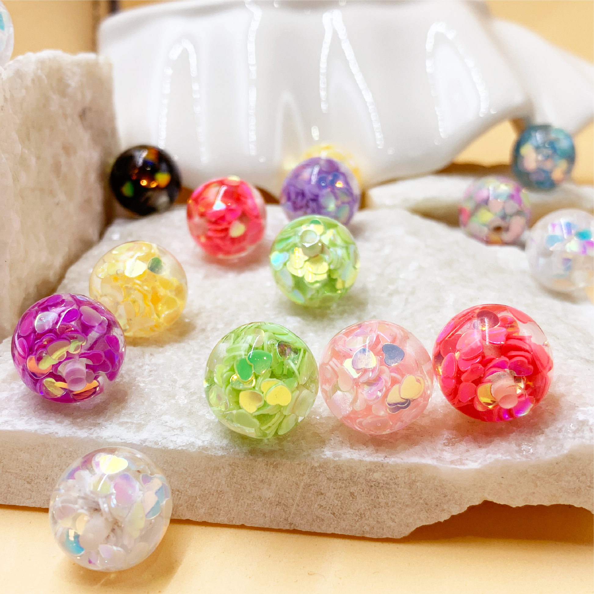 Acrylic Beads J