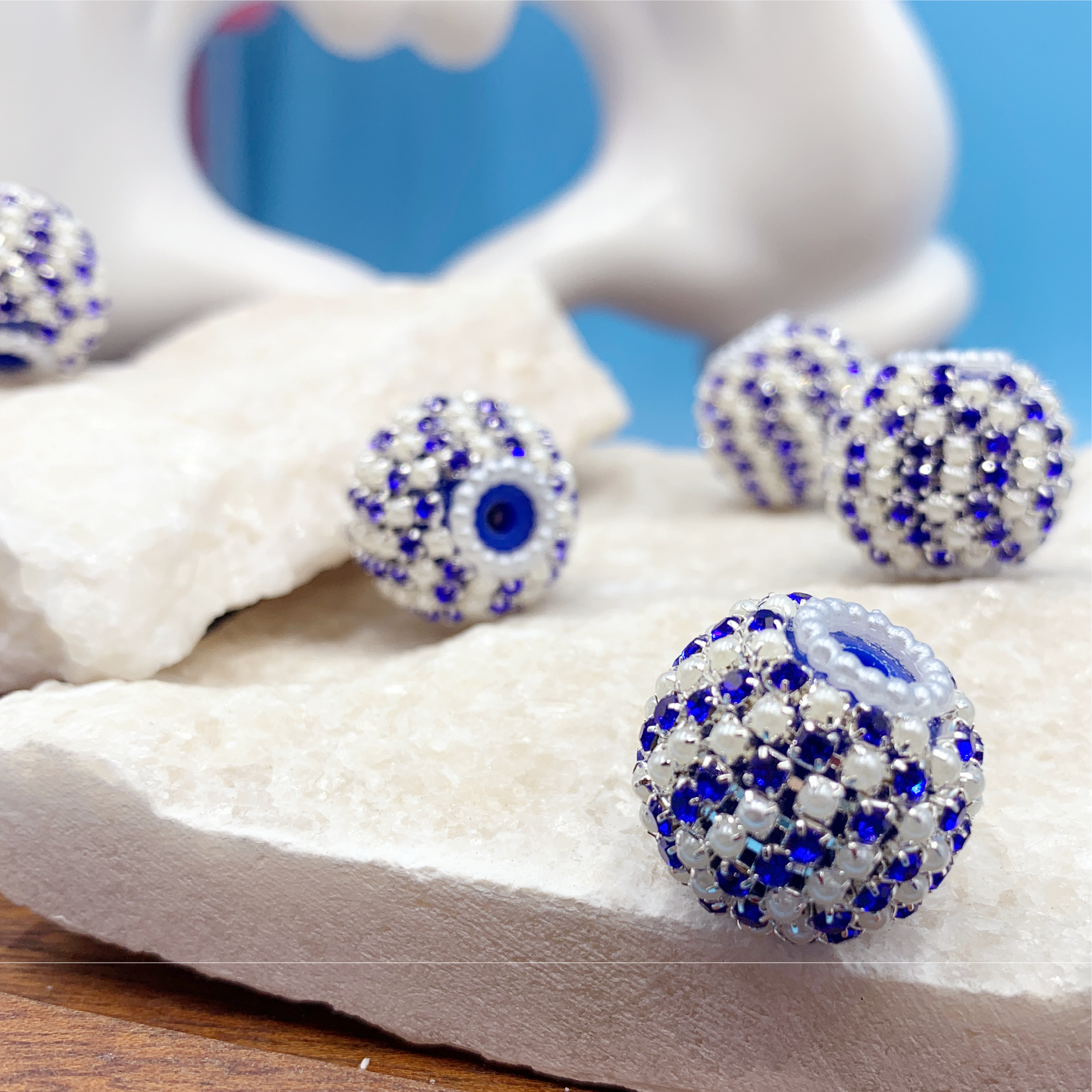 Rhinestone Beads D