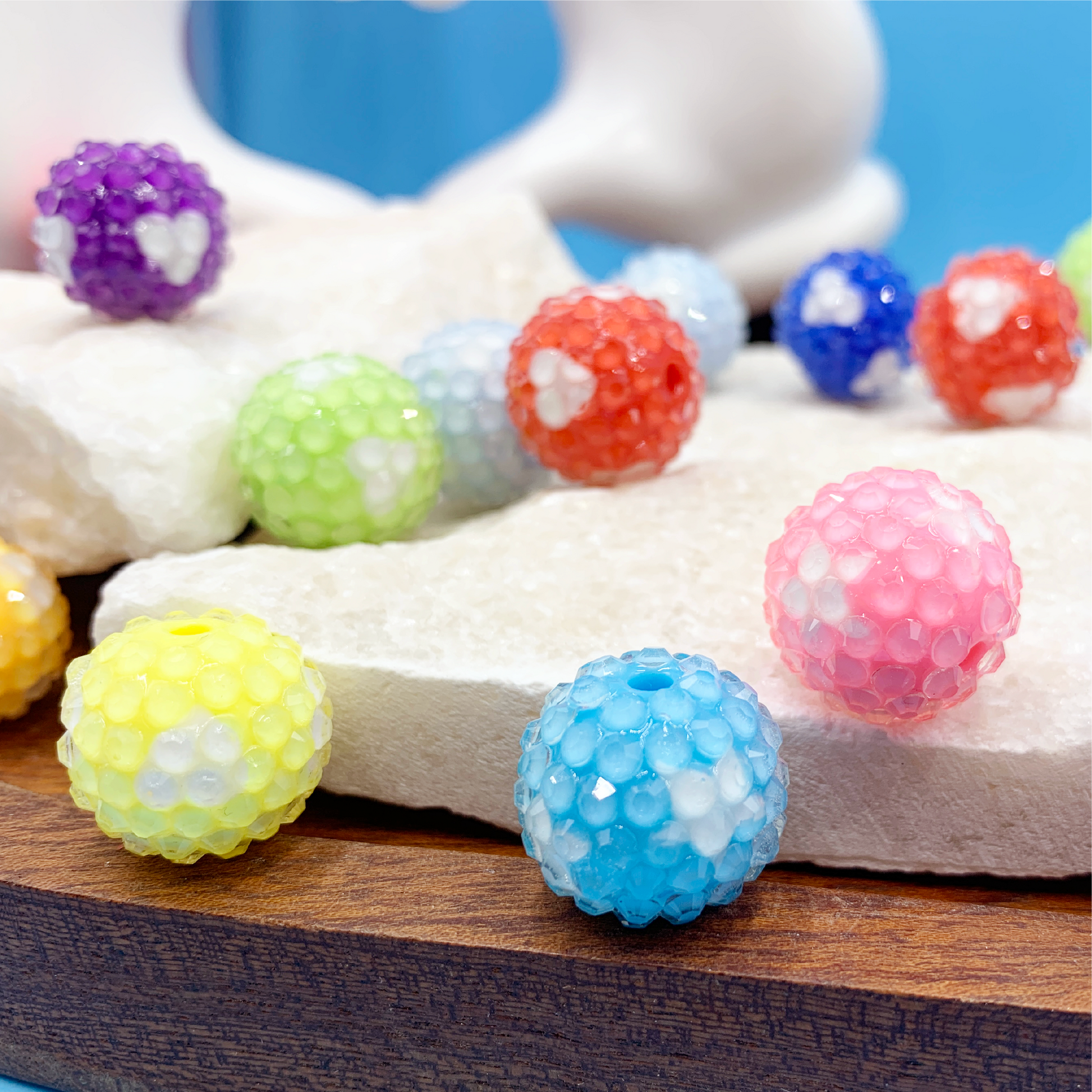 Rhinestone Beads G