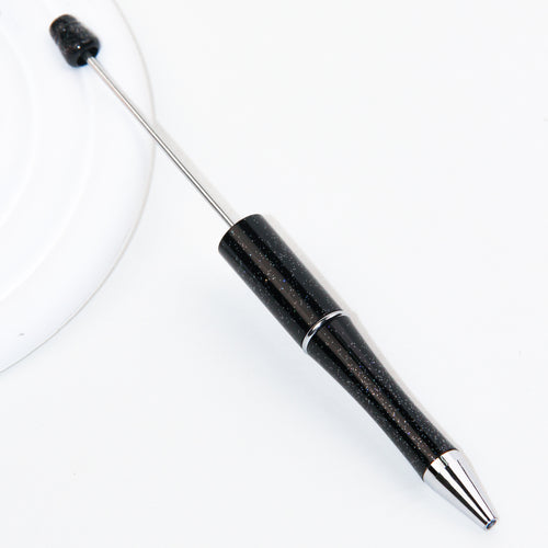 #3B Glitter Black-Beadable Pens Base