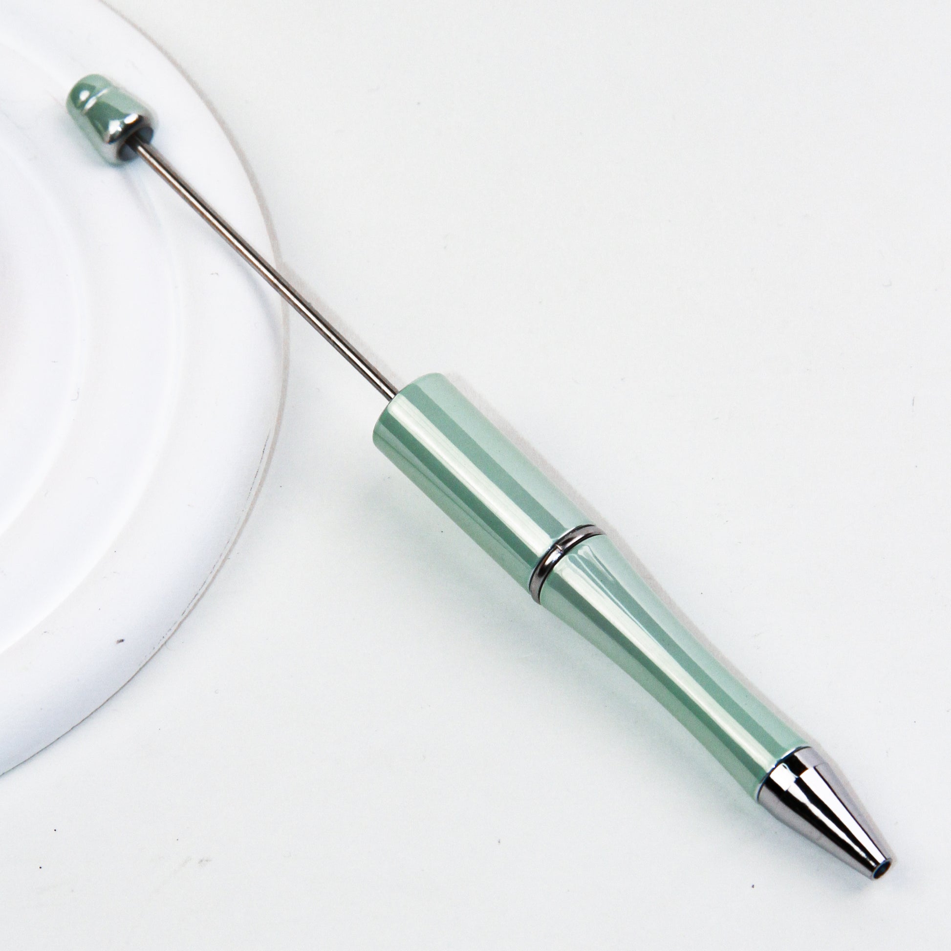 #100 UV Pea Green-Beadable Pen Base