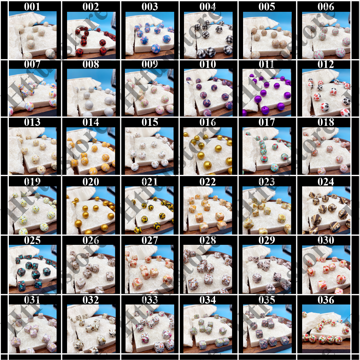 Silicon Beads 001