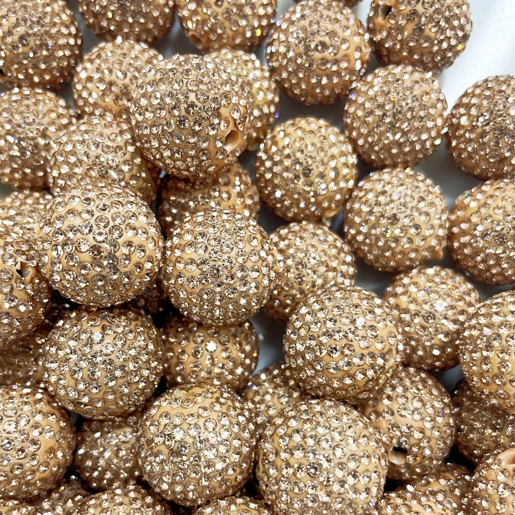 20MM Clay rhinestone bead