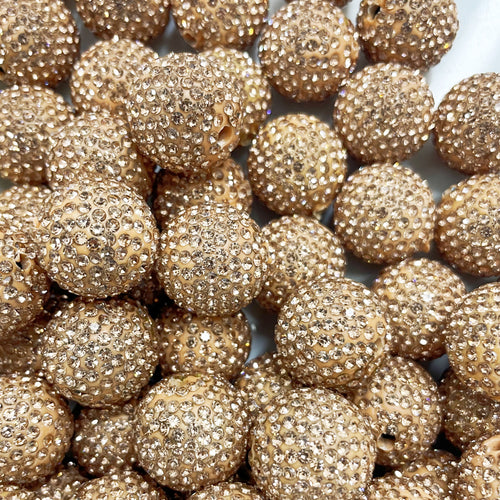 20MM Clay rhinestone bead