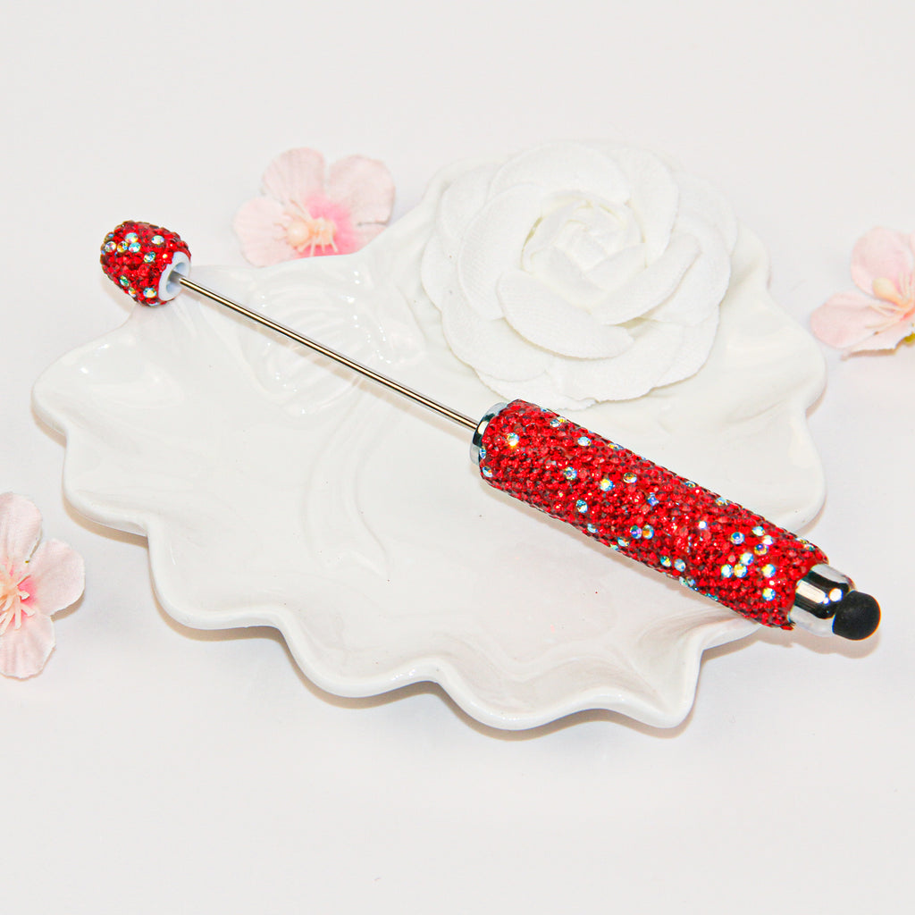 Rhinestone Beadable Stylus Pen