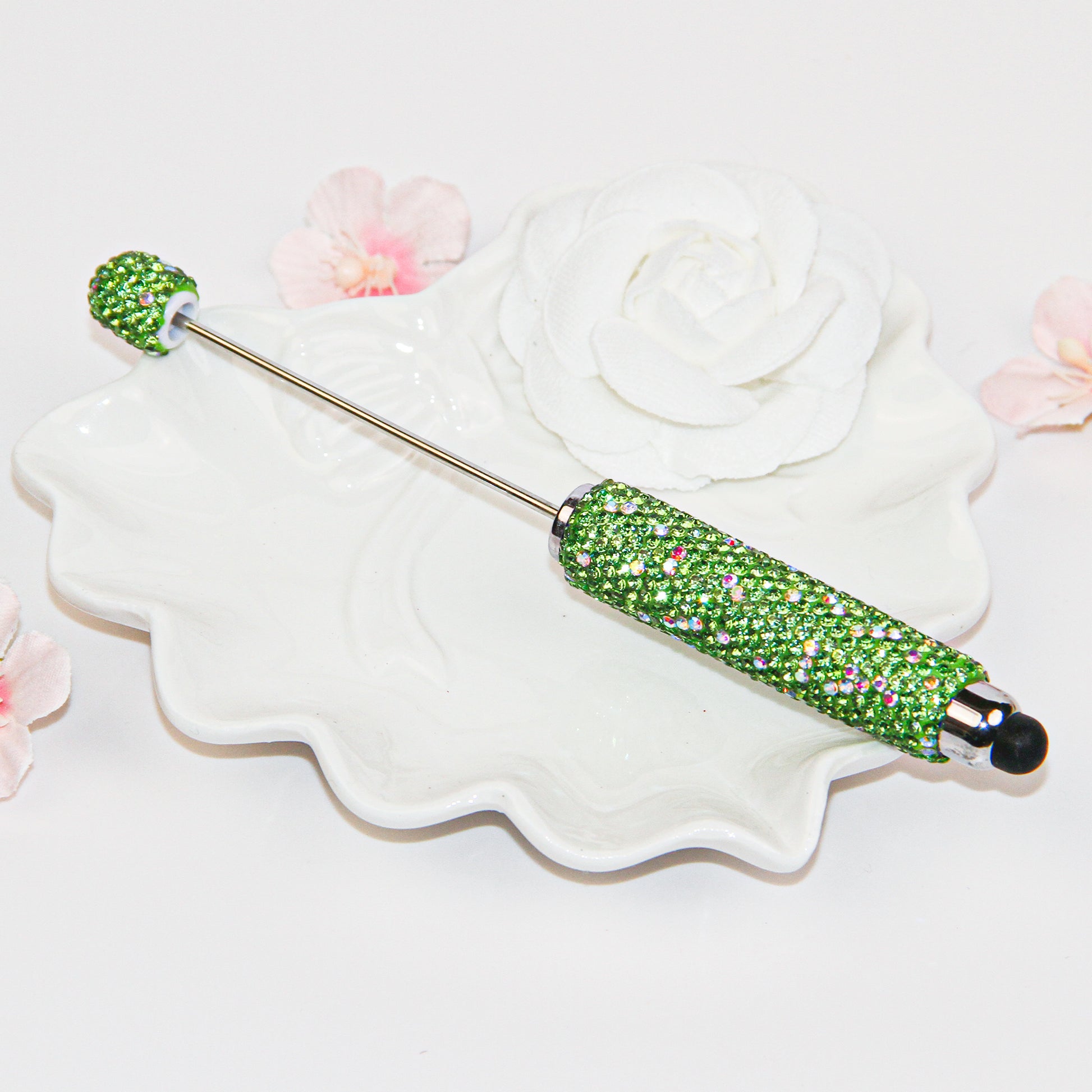 Rhinestone Beadable Stylus Pen