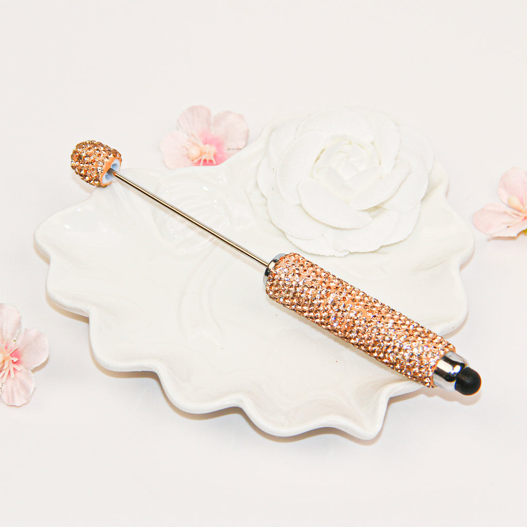 Rhinestone Beadable Stylus Pen