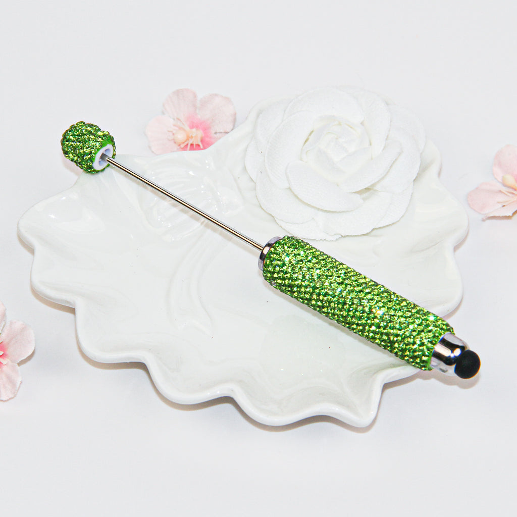 Rhinestone Beadable Stylus Pen