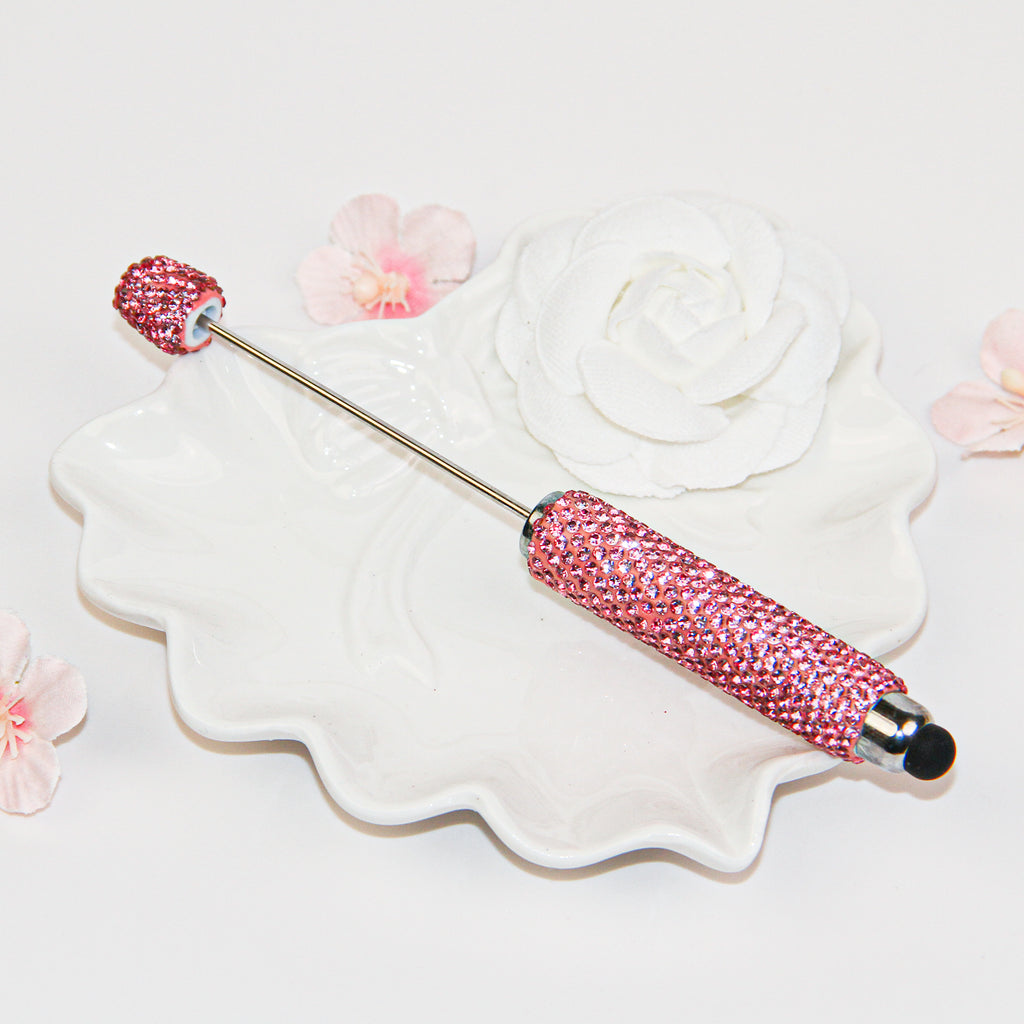 Rhinestone Beadable Stylus Pen