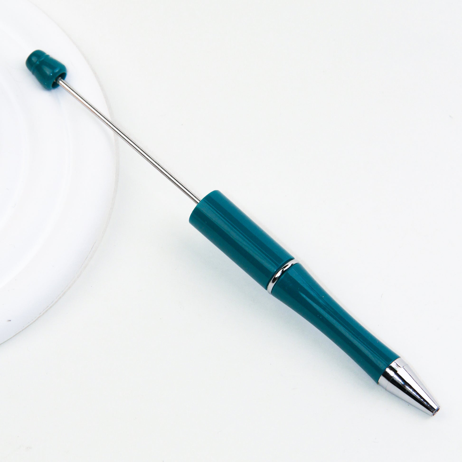 #77 Peacock-Beadable Pen Base