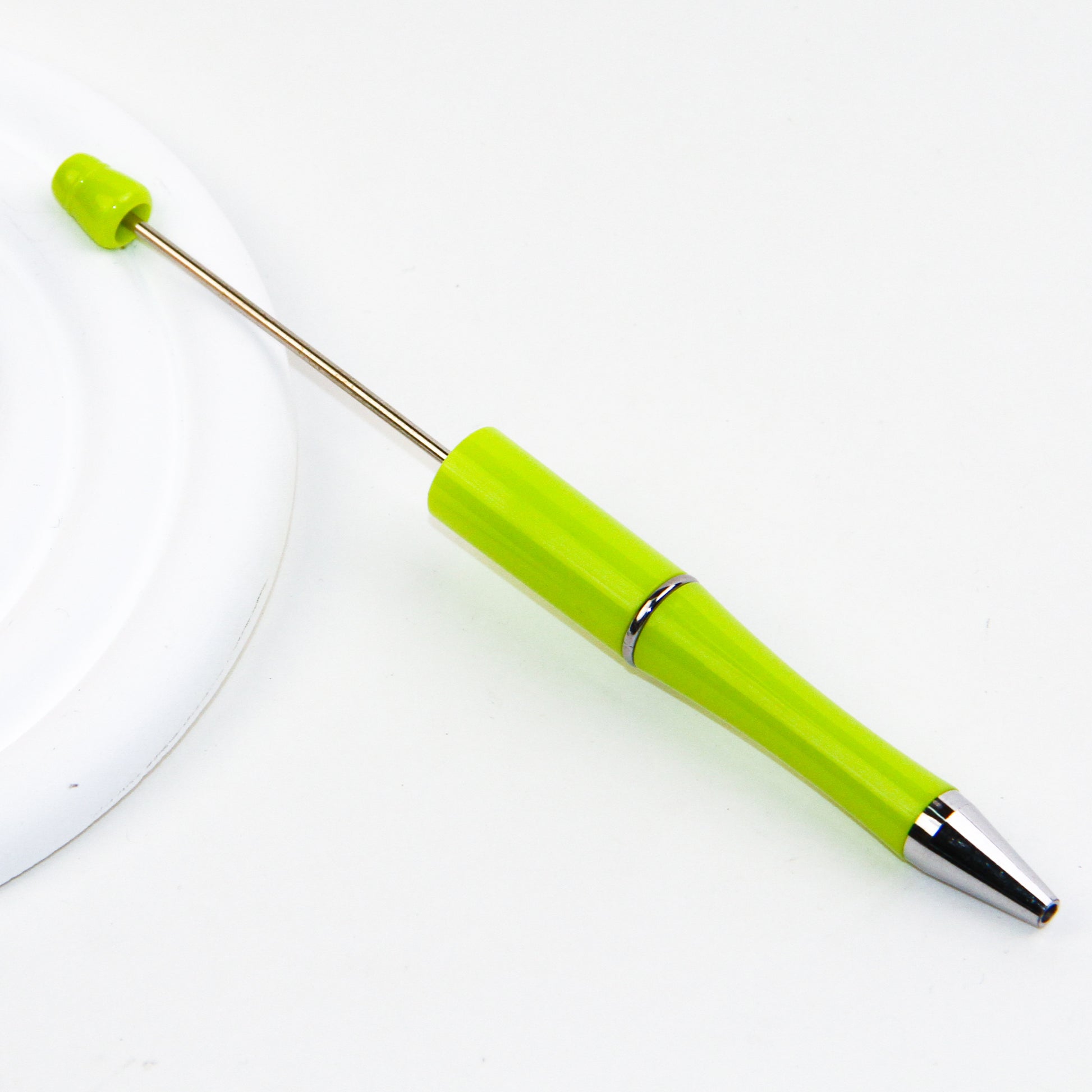 #82 Lime-Beadable Pen Base