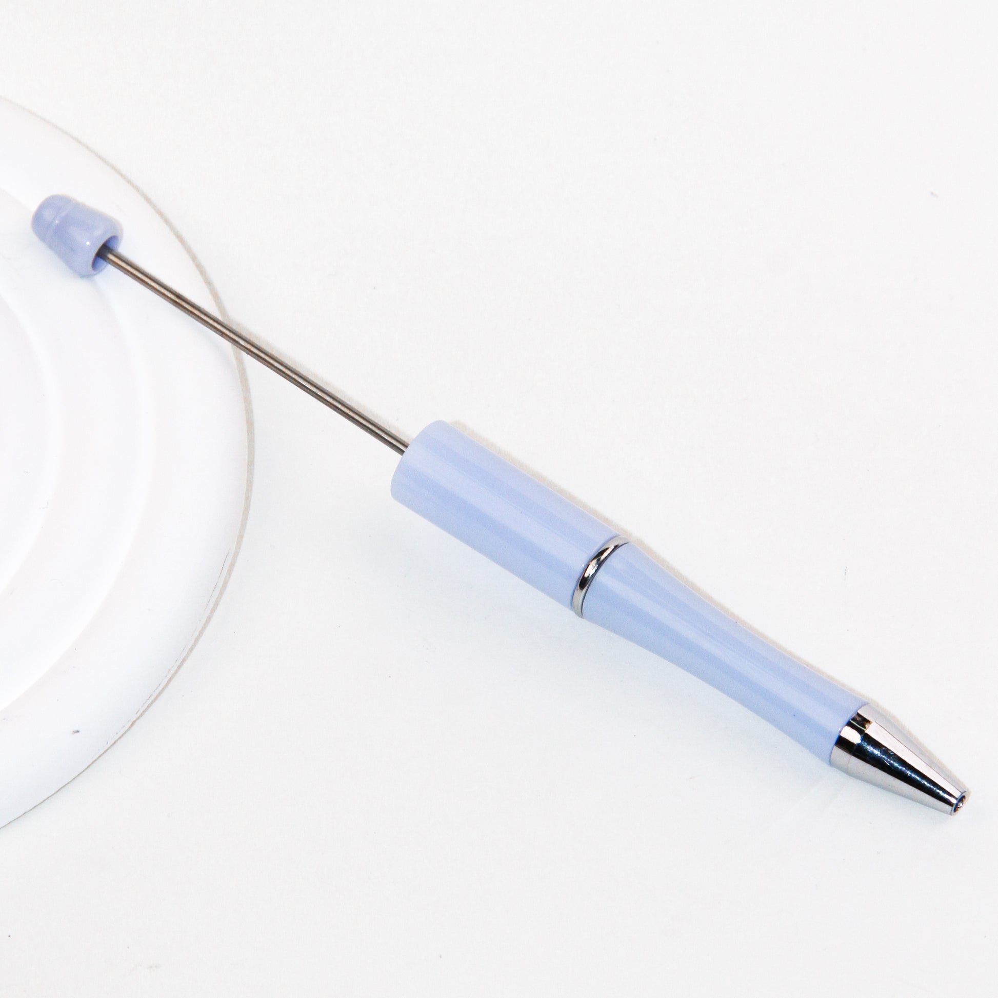 #83 10pcs Baby Blue-Beadable Pen Base