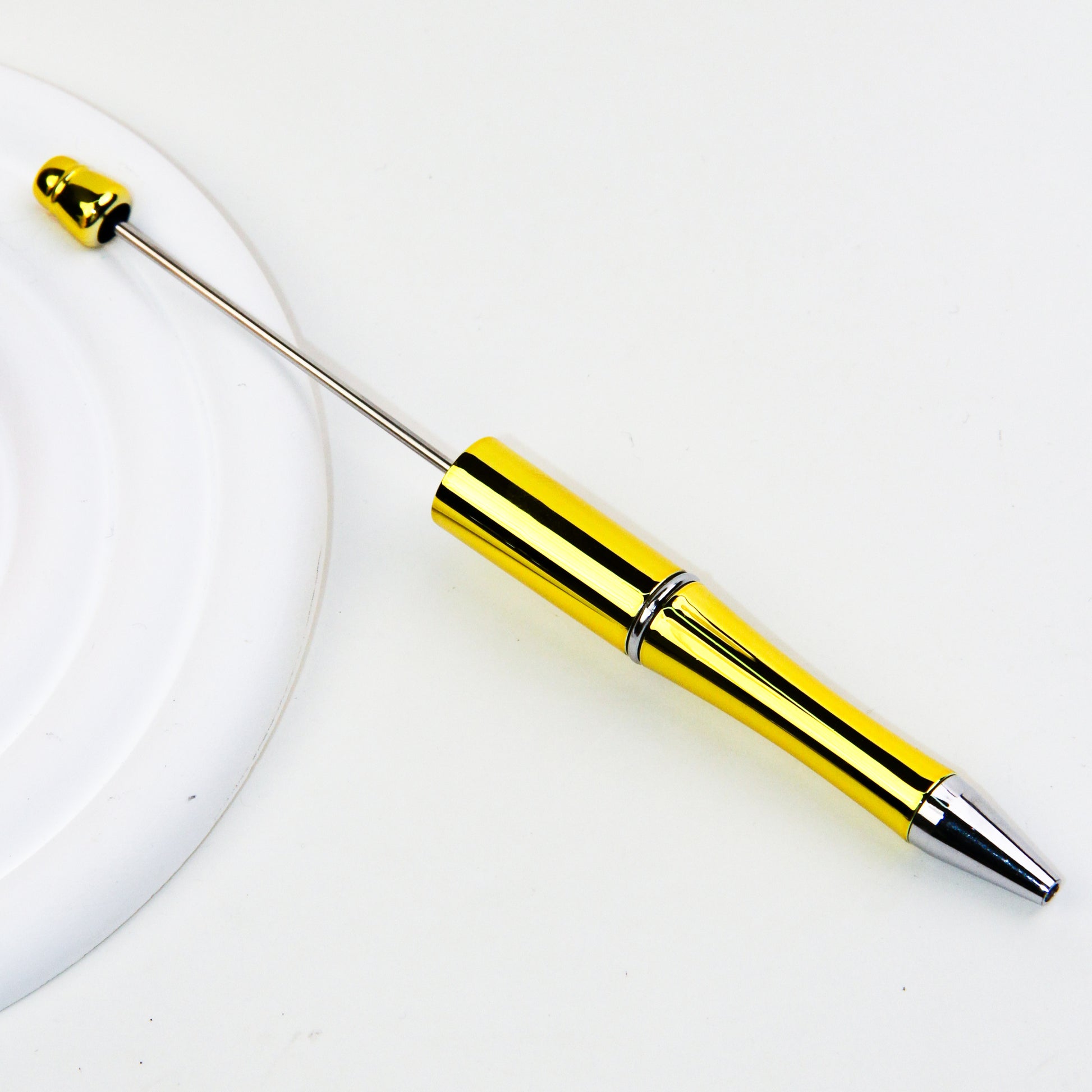 #95 Metal Gold-Beadable Pen Base